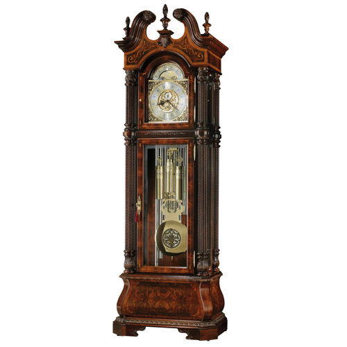 Howard Miller J.H.Miller 94.5" Wood Grandfather Clock Wayfair